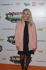 LUCY FALLON at First UK Nickelodeon Slimefest in Blackpool 09/03/2016