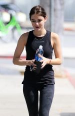 LUCY HALE Arrives at a Gym in Los Angeles 09/27/2016