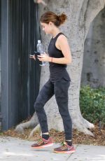 LUCY HALE Arrives at a Gym in Los Angeles 09/27/2016