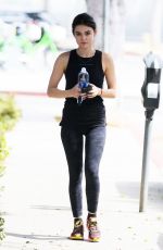 LUCY HALE Arrives at a Gym in Los Angeles 09/27/2016