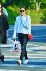 LUCY HALE Out and About in Studio City 09/28/2016