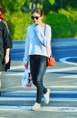 LUCY HALE Out and About in Studio City 09/28/2016