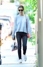 LUCY HALE Out and About in Studio City 09/28/2016