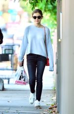 LUCY HALE Out and About in Studio City 09/28/2016