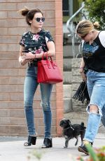 LUCY HALE Out Shopping in Los Angeles 09/12/2016