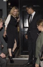 MADONNA Out and About in London 09/16/2016