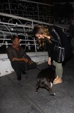 MARIA MENOUNOS Leaves Madeo Restaurant in West Hollywood 09/14/2016