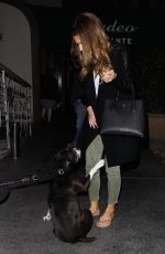 MARIA MENOUNOS Leaves Madeo Restaurant in West Hollywood 09/14/2016
