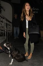 MARIA MENOUNOS Leaves Madeo Restaurant in West Hollywood 09/14/2016