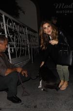 MARIA MENOUNOS Leaves Madeo Restaurant in West Hollywood 09/14/2016