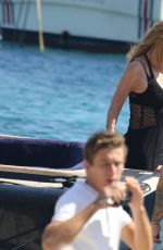 MARIAH CAREY at a Yacht in Mykonos 09/14/2016