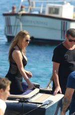MARIAH CAREY at a Yacht in Mykonos 09/14/2016