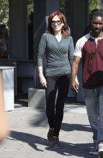 MARILU HENNER on the Set of Extra in Universal City 08/30/2016