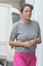 MARION COTILLARD Out and About in Paris 09/13/2016