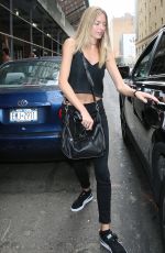 MARTHA HUNT Leaves Kanyes Studio in New York 09/05/2016