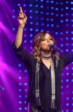 MARTINA MCBRIDE Performs at Band Against Cancer Tour 09/16/2016