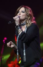 MARTINA MCBRIDE Performs at Band Against Cancer Tour 09/16/2016
