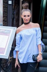 MEGAN MCKENNA Arrives at Gilgamesh in London 09/01/2016