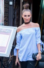 MEGAN MCKENNA Arrives at Gilgamesh in London 09/01/2016