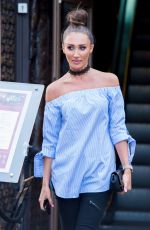 MEGAN MCKENNA Arrives at Gilgamesh in London 09/01/2016