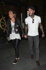 MEGAN MCKENNA Leaves Tattu Restaurant in Manchester 09/15/2016