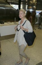 MELODY ANDERSON at LAX Airport in Los Angeles 09/06/2016