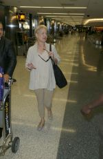 MELODY ANDERSON at LAX Airport in Los Angeles 09/06/2016