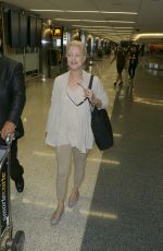 MELODY ANDERSON at LAX Airport in Los Angeles 09/06/2016