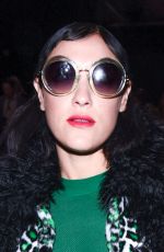 MIA MORETTI at Jeremy Scott Fashion Show at New York Fashion Week 09/12/2016