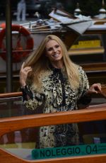 MICHELLE HUNZIKER Arrives at 73rd Venice Film Festival 09/05/2016