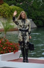 MICHELLE HUNZIKER Arrives at 73rd Venice Film Festival 09/05/2016