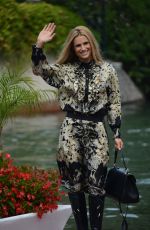 MICHELLE HUNZIKER Arrives at 73rd Venice Film Festival 09/05/2016