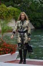 MICHELLE HUNZIKER Arrives at 73rd Venice Film Festival 09/05/2016