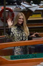 MICHELLE HUNZIKER Arrives at 73rd Venice Film Festival 09/05/2016