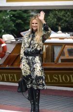 MICHELLE HUNZIKER Arrives at 73rd Venice Film Festival 09/05/2016