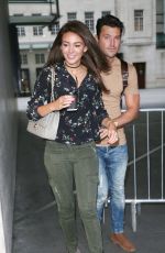 MICHELLE KEEGAN at BBC Radio 1 Studios in London 09/07/2016