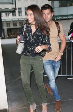 MICHELLE KEEGAN at BBC Radio 1 Studios in London 09/07/2016