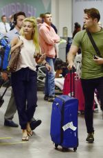 MICHELLE KEEGAN at Heathrow Airport in London 08/30/2016