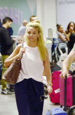MICHELLE KEEGAN at Heathrow Airport in London 08/30/2016