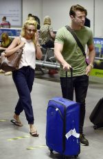 MICHELLE KEEGAN at Heathrow Airport in London 08/30/2016