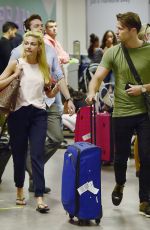 MICHELLE KEEGAN at Heathrow Airport in London 08/30/2016