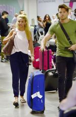 MICHELLE KEEGAN at Heathrow Airport in London 08/30/2016