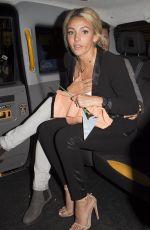 MICHELLE KEEGAN Leaves Mayfair Hotel in London 09/02/2016