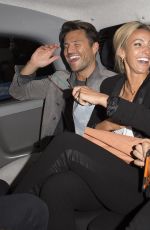 MICHELLE KEEGAN Leaves Mayfair Hotel in London 09/02/2016