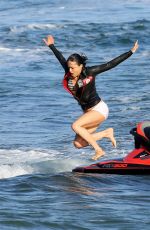 MICHELLE RODRIGUEZ Jet Skiing in Malibu 09/03/2016