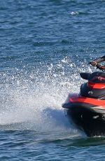 MICHELLE RODRIGUEZ Jet Skiing in Malibu 09/03/2016