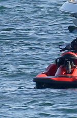 MICHELLE RODRIGUEZ Jet Skiing in Malibu 09/03/2016
