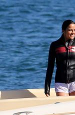 MICHELLE RODRIGUEZ Jet Skiing in Malibu 09/03/2016