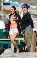 MICHELLE RODRIGUEZ Jet Skiing in Malibu 09/03/2016