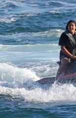MICHELLE RODRIGUEZ Jet Skiing in Malibu 09/03/2016